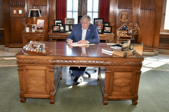 Parson signs HB 15, supplemental budget bill