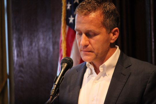 Gov. Eric Greitens announces his resignation as Missouri's governor (ALISHA SHURR/THE MISSOURI TIMES)